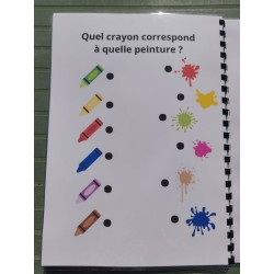 Livret couleur maternelle