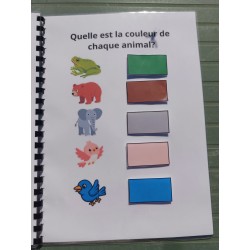 Livret couleur maternelle
