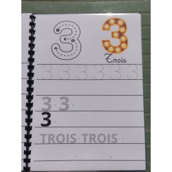 Livret apprendre à écrire les chiffres