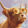 Vache en vacances