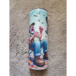 Pêcheur & poisson fou