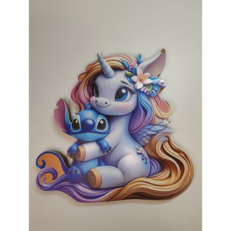 Stitch licorne