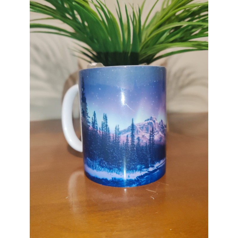 Tasse aurore boréales