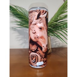 Tumbler cheval bois