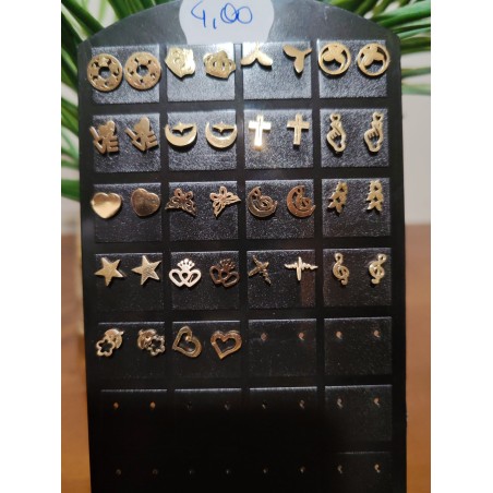 Boucle d'oreille acier inoxydable