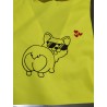 Gilet jaune floqué welsh corgie