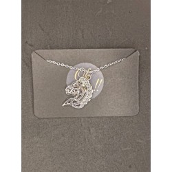 Collier cheval tribal