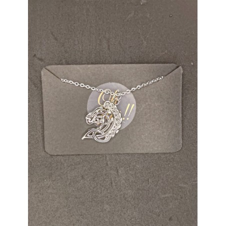 Collier cheval tribal