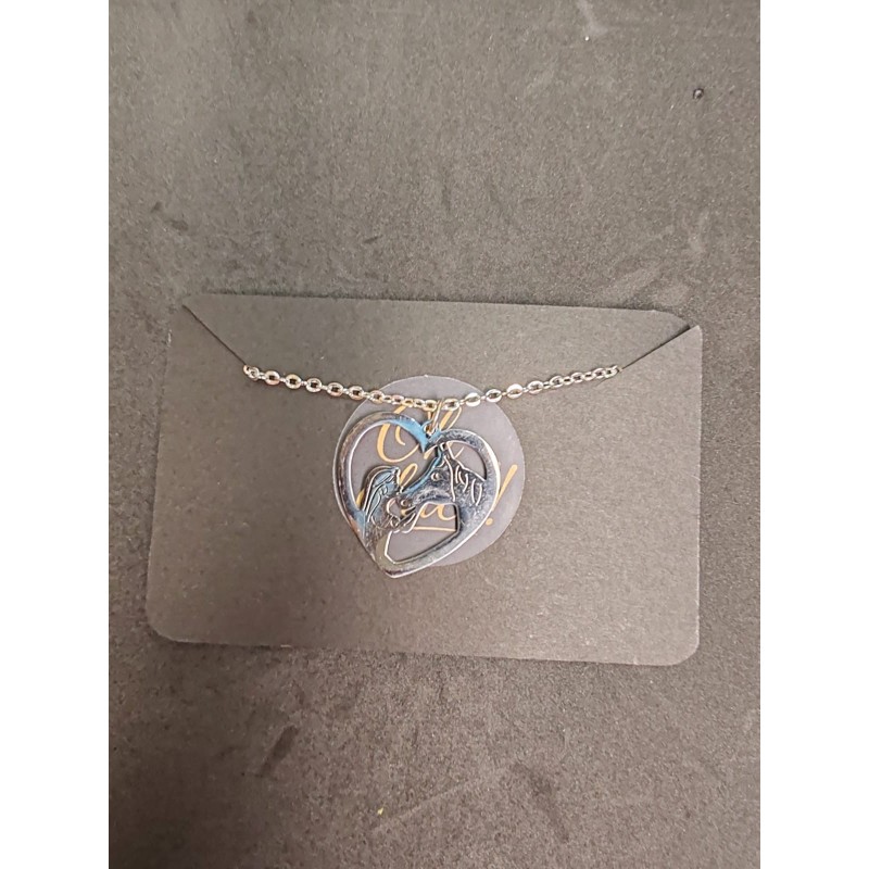 Collier bisous cheval
