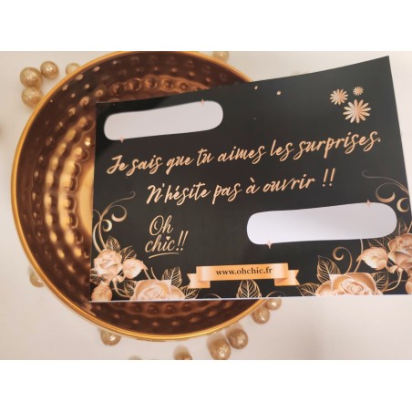 Je sais que tu aimes les surprises