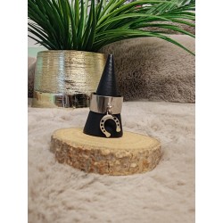 Bague breloque fer cheval