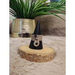 Bague breloque étoile 10mm