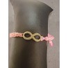 Bracelet en corde infini