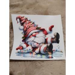 DTF gnomes noël pour tasse