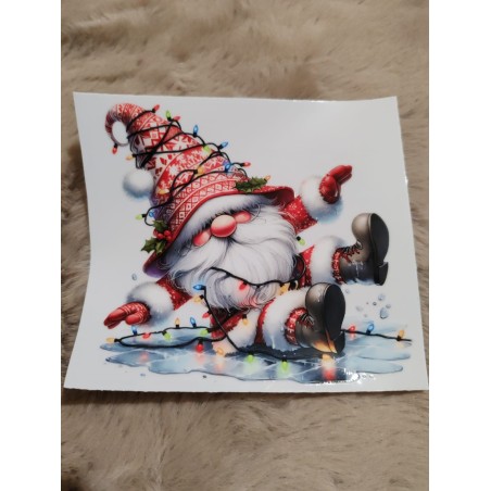 DTF gnomes noël pour tasse