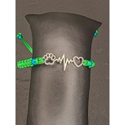 Bracelet corde cardiaque chien