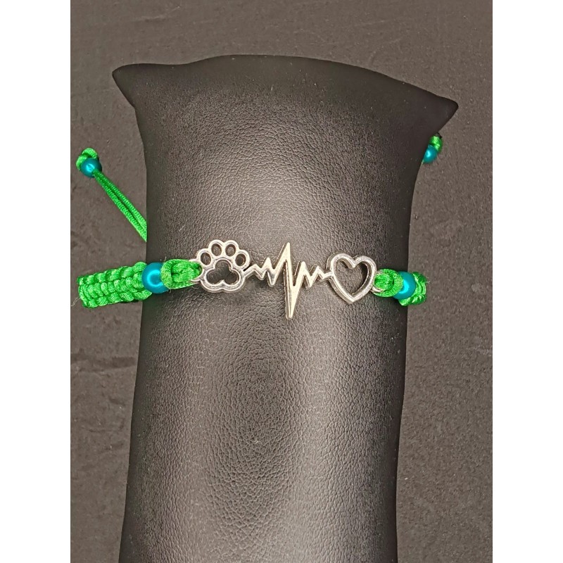 Bracelet corde cardiaque chien