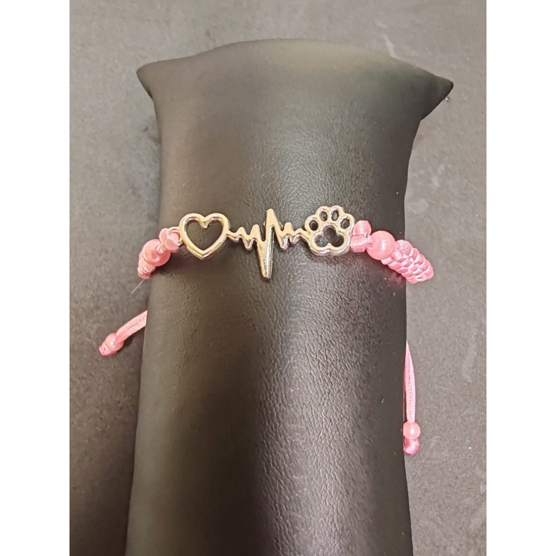 Bracelet corde cardiaque chien