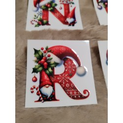 DTF alphabet gnomes pour tasse