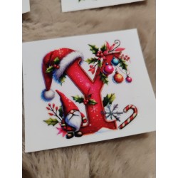 DTF alphabet gnomes pour tasse