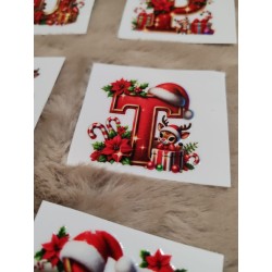 DTF alphabet rênes pour tasse