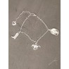 Bracelet breloques cow-boy