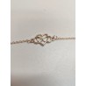 Bracelet coeur infini