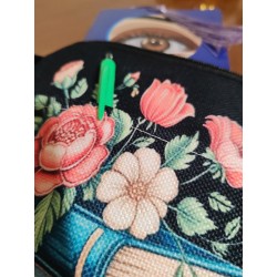 Housse de livre fleuries