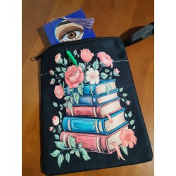 Housse de livre fleuries