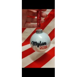 Boule de Noël personnalisé