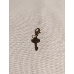 Breloque clés coeur