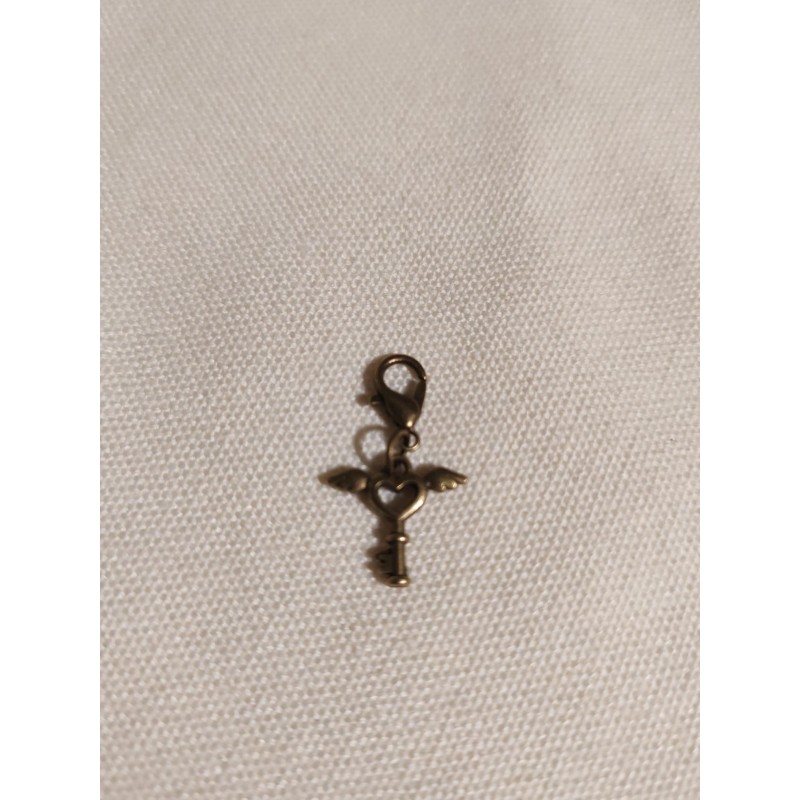 Breloque clés d'ange