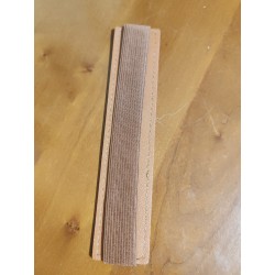 Porte stylos en cuir avec élastique pour carnet