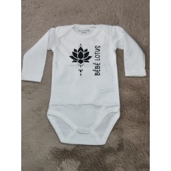 Body bébé lotus