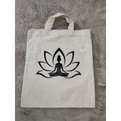 Yoga lotus sac coton