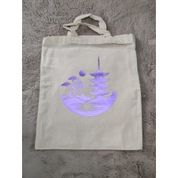 Paysage japonais sac coton