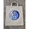 Yin / yang fleuris sac coton