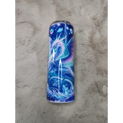 🌙🐉 Tumbler 20oz Dragon et Pierres Précieuses – Mystère & Énergie 💎✨