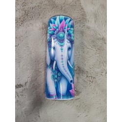 🐘🪷 Tumbler 20oz Éléphants & Lotus – Sagesse & Sérénité 🪷🐘