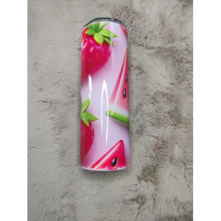 🦩☀️ Tumbler 20oz fruits d'été– Effet 3D & Good Vibes ☀️🦩