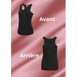 Débardeur femme flocage personnalisé sur commande