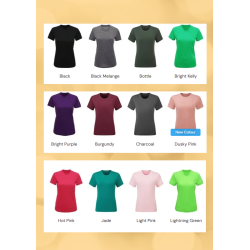 Tee-shirt performance femme TriDri flocage personnalisé sur commande