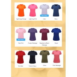 Tee-shirt performance femme TriDri flocage personnalisé sur commande