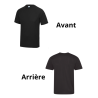 T-shirt just cool mixte flocage personnalisé sur commande