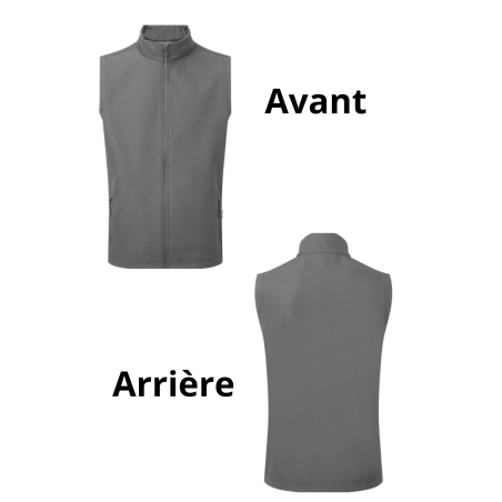 Veste sans manche Windchecker homme flocage personnalisé sur commande