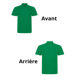 Polo Pro mixte flocage personnalisé sur commande