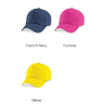 Casquette enfant 5 panneaux flocage personnalisé