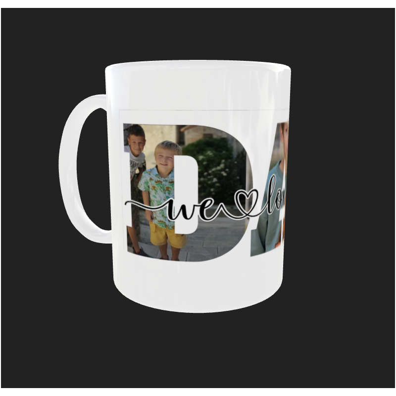 Tasse papa (dad) personnalisé
