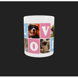 Tasse love personnalisé