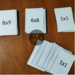 Cartes Tables de multiplication